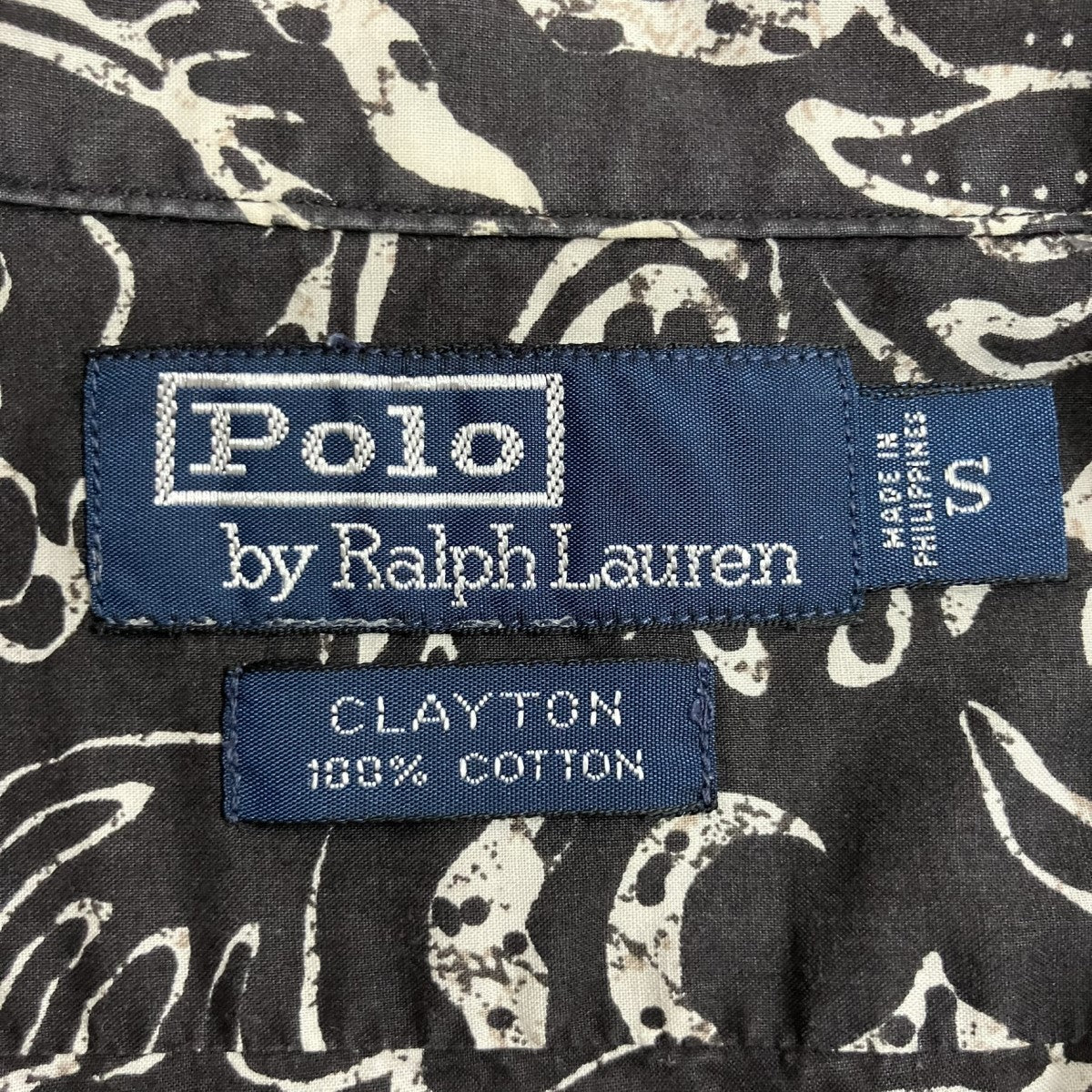 POLO RALPH LAUREN 総柄プリントハーフスリーブシャツ 古着・中古-5枚目のアイテム画像