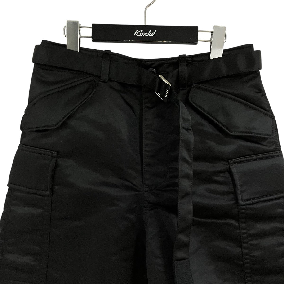 sacai ナイロンベルテッドショーツ 古着・中古-2枚目のアイテム画像