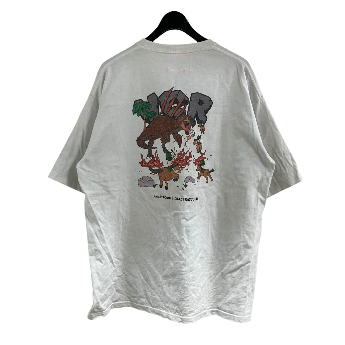 VAULT ROOM バックプリントTシャツ 古着・中古-3枚目のアイテム画像
