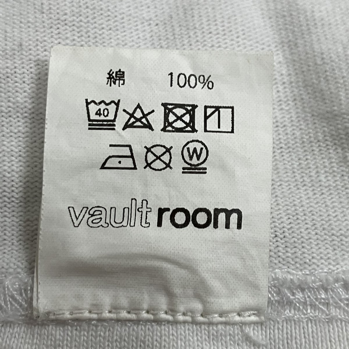 VAULT ROOM バックプリントTシャツ 古着・中古-6枚目のアイテム画像