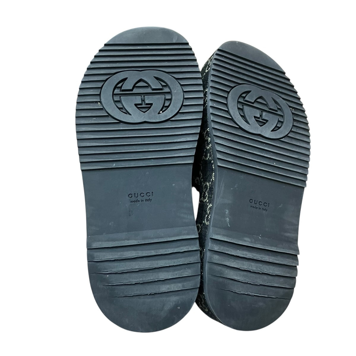GUCCI GGデニム プラットフォームスライドサンダル 古着・中古-7枚目のアイテム画像