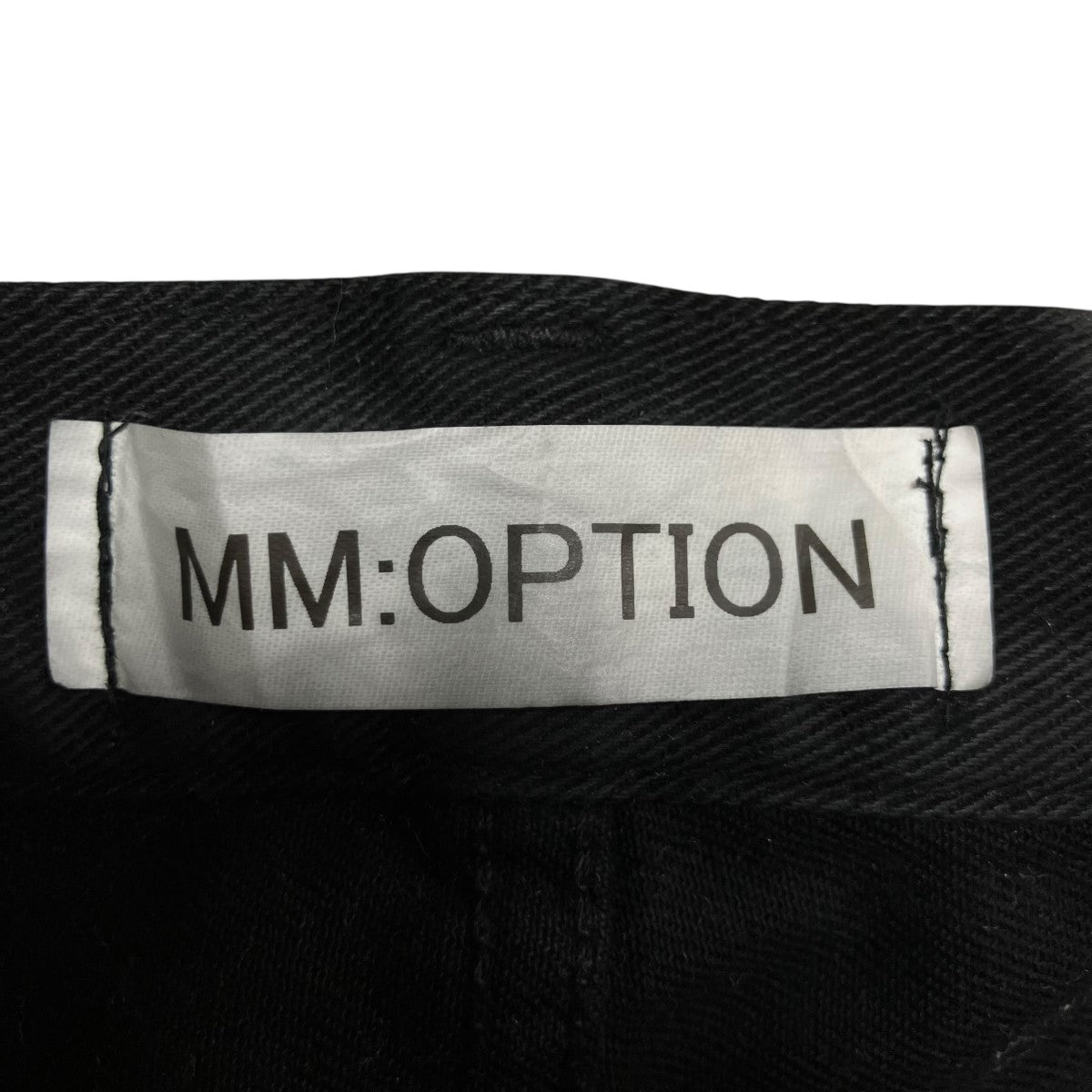 MM：OPTION デストロイ2レイヤードパンツ 古着・中古-5枚目のアイテム画像