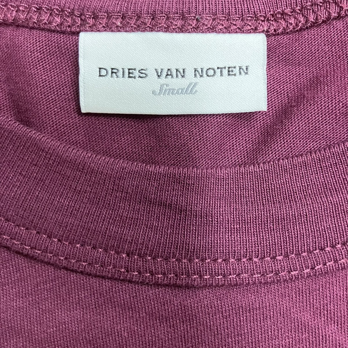 DRIES VAN NOTEN クルーネックTシャツ 古着・中古-5枚目のアイテム画像