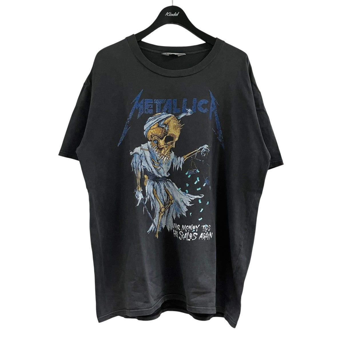 UNUSED スカルプリントTシャツ 古着・中古-1枚目のアイテム画像