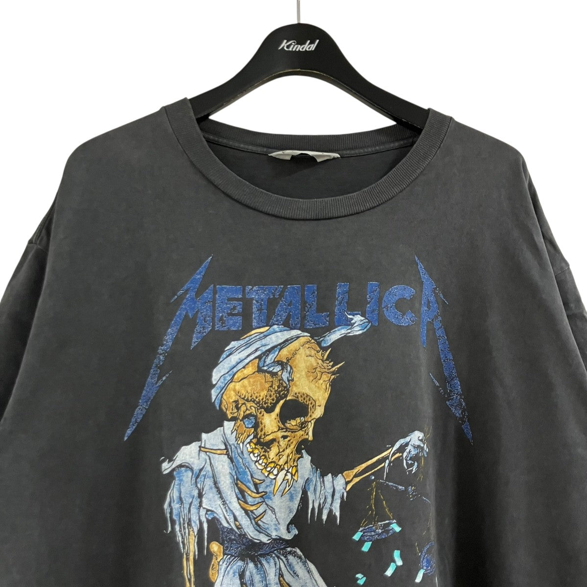 UNUSED スカルプリントTシャツ 古着・中古-2枚目のアイテム画像