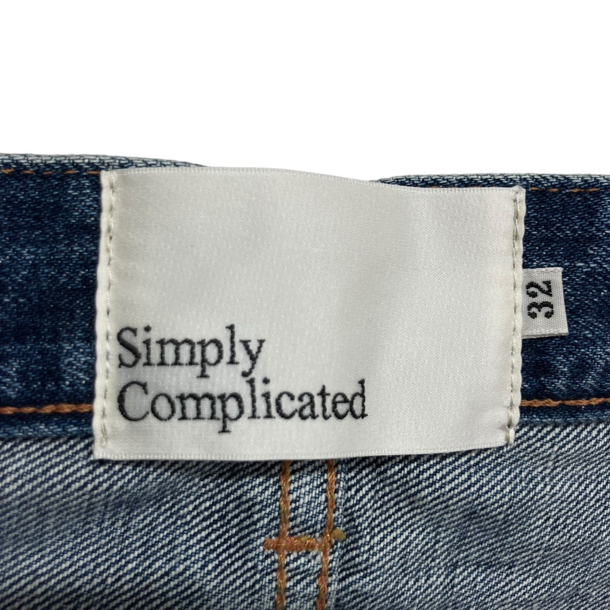 SIMPLY COMPLICATED デニムパンツ 古着・中古-6枚目のアイテム画像