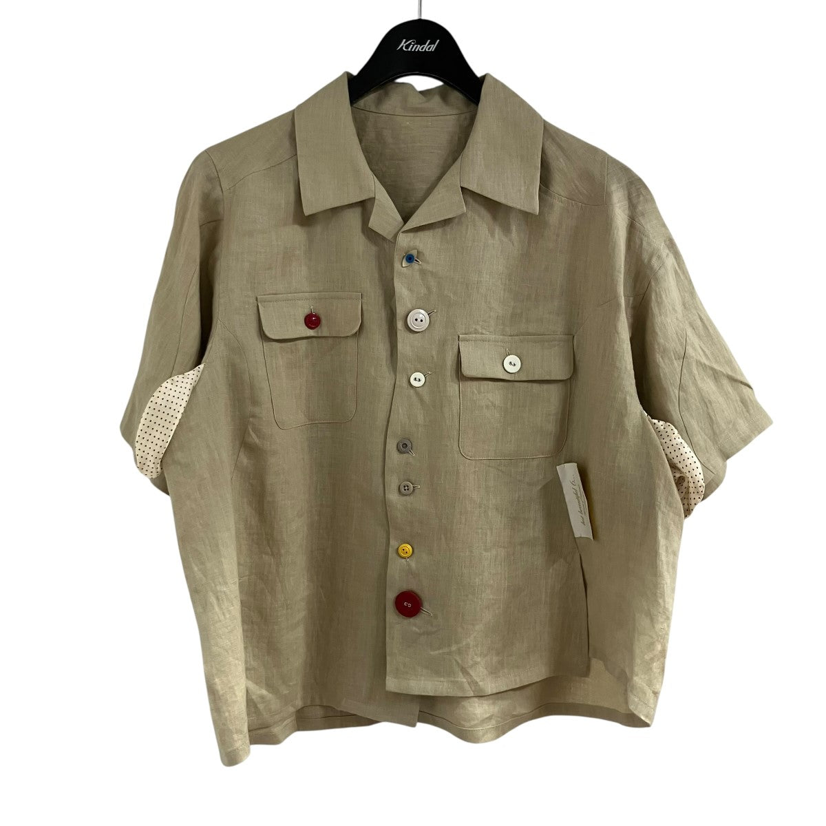 UNDERCOVER リネンシャツ 古着・中古-1枚目のアイテム画像