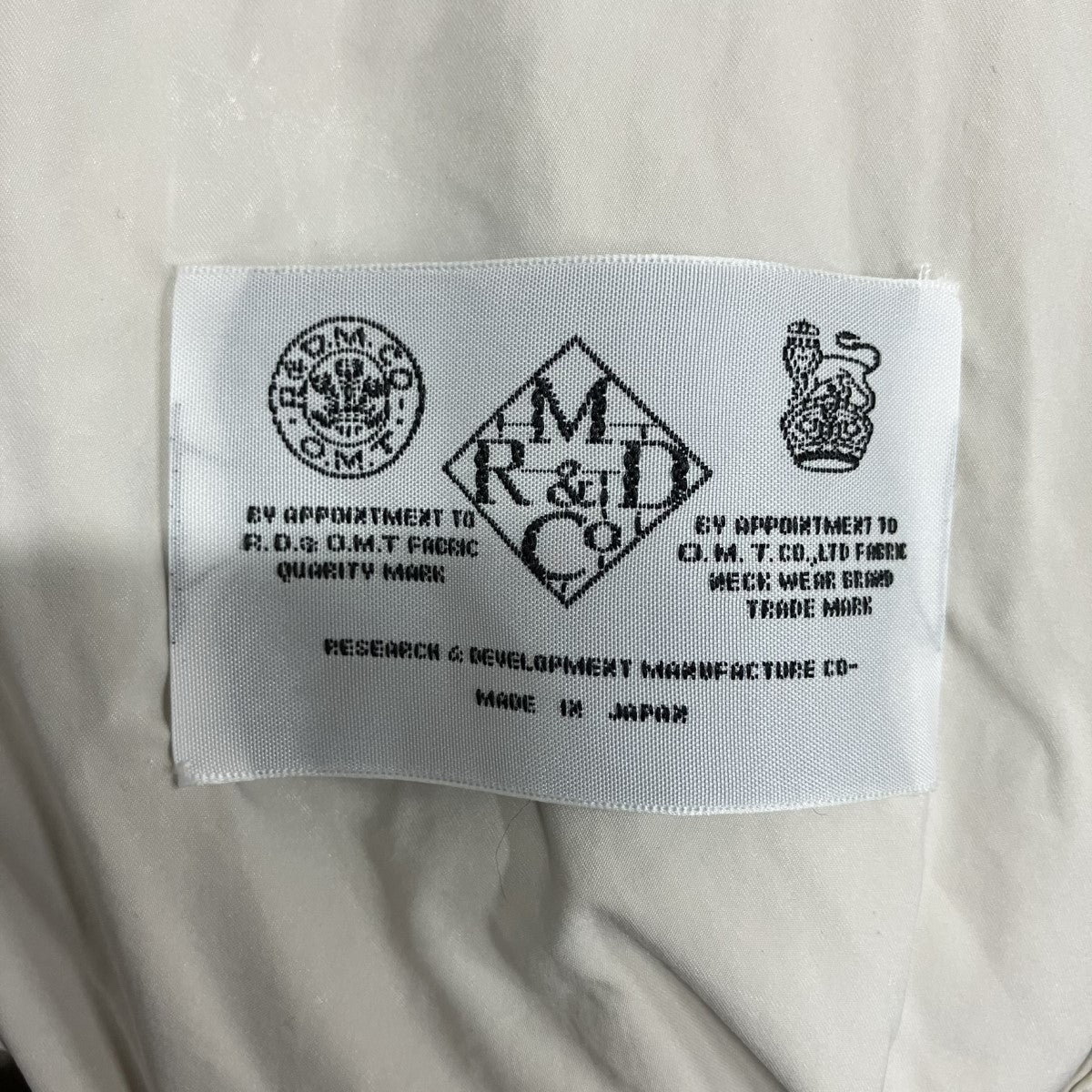 R＆D．M．Co-OLDMAN’S TAILOR イージーパンツ 古着・中古-5枚目のアイテム画像