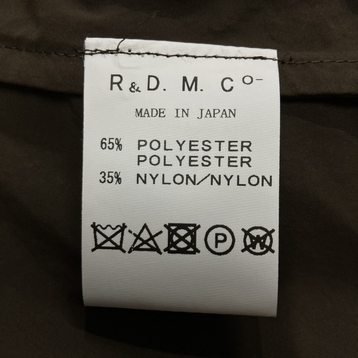 R＆D．M．Co-OLDMAN’S TAILOR イージーパンツ 古着・中古-6枚目のアイテム画像