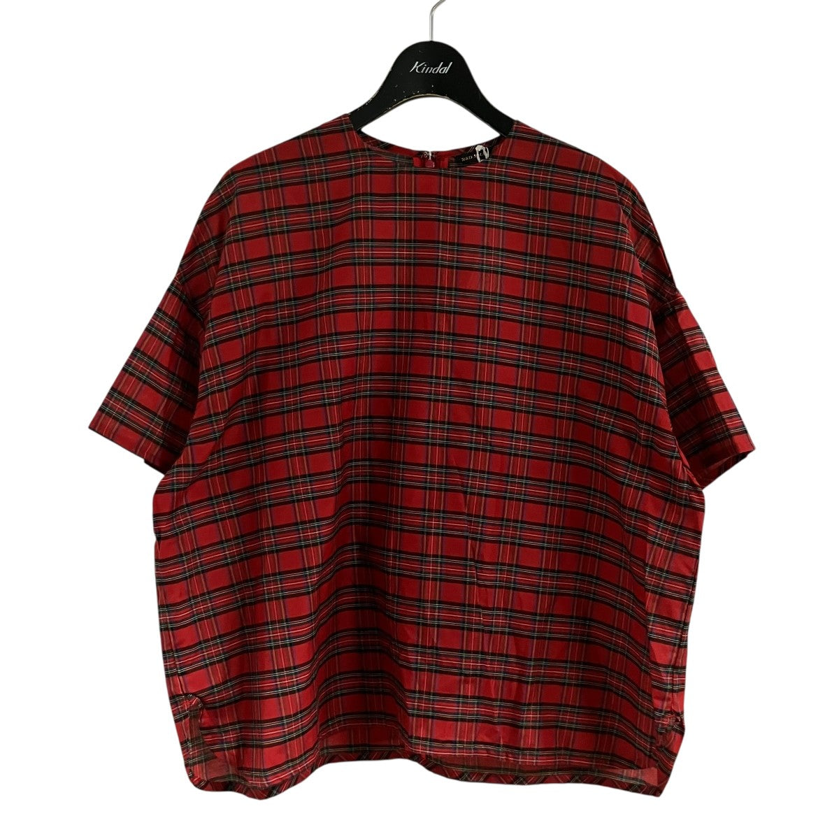 R＆D．M．Co-OLDMAN’S TAILOR チェックブラウス 古着・中古-1枚目のアイテム画像