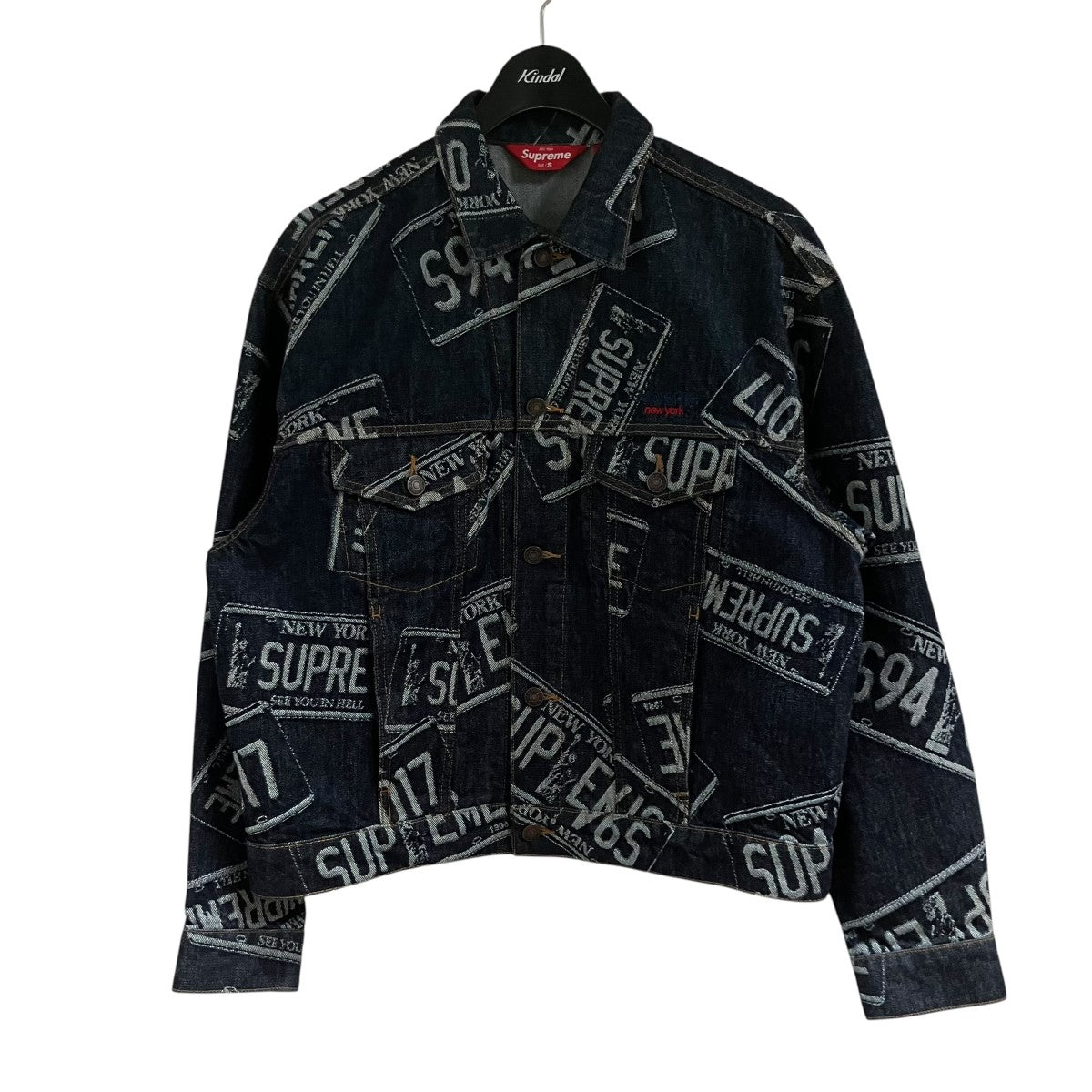 Supreme デニムジャケット 古着・中古-1枚目のアイテム画像
