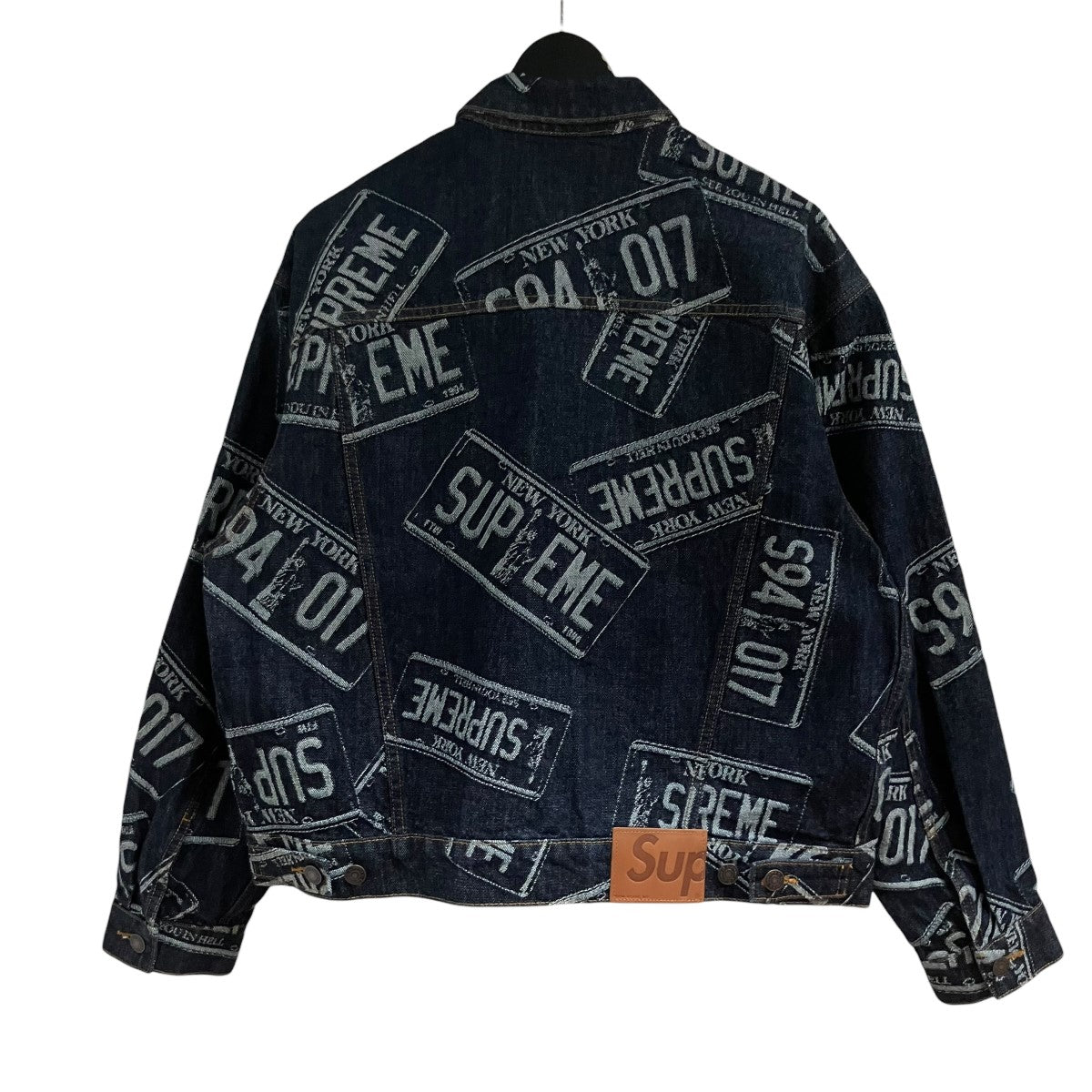 Supreme デニムジャケット 古着・中古-3枚目のアイテム画像