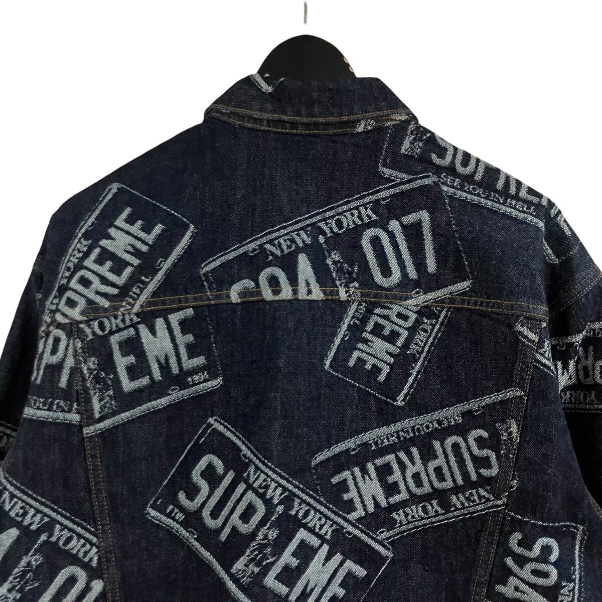 Supreme デニムジャケット 古着・中古-4枚目のアイテム画像