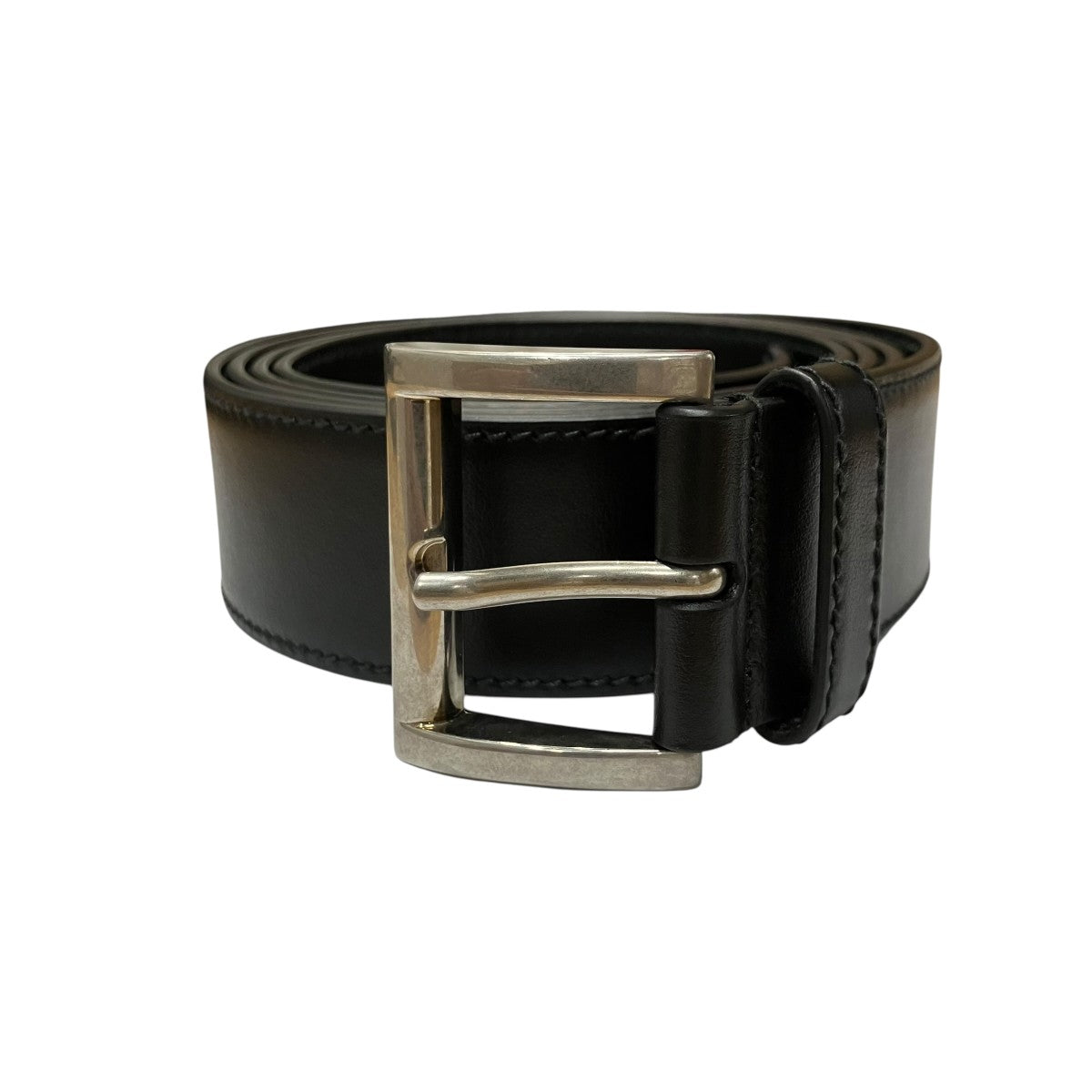 PRADA(プラダ) レザーベルト 1CC537 ブラック サイズ 34/85｜【公式