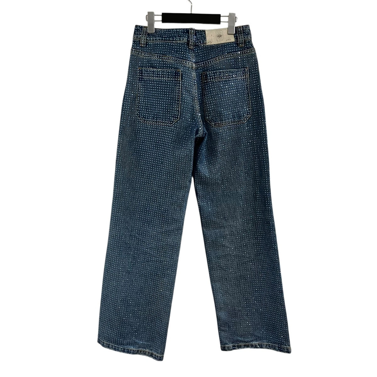 BIRTH OF ROYAL CHILD ラインストーンデニムパンツ 古着・中古-5枚目のアイテム画像