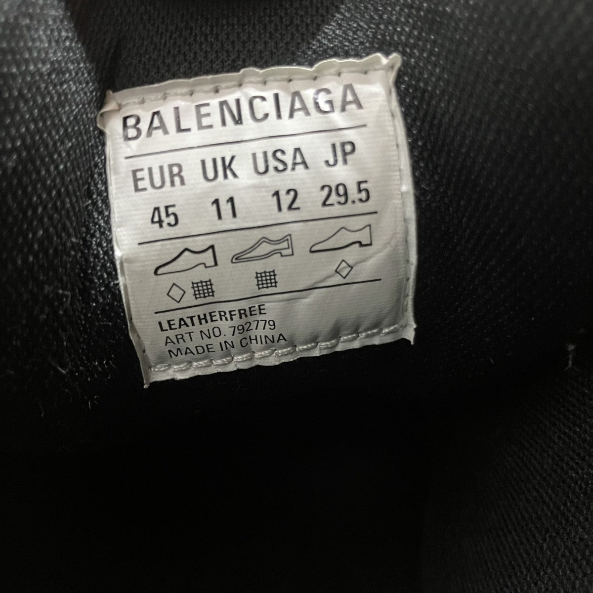 BALENCIAGA ローカットスニーカー 古着・中古-8枚目のアイテム画像