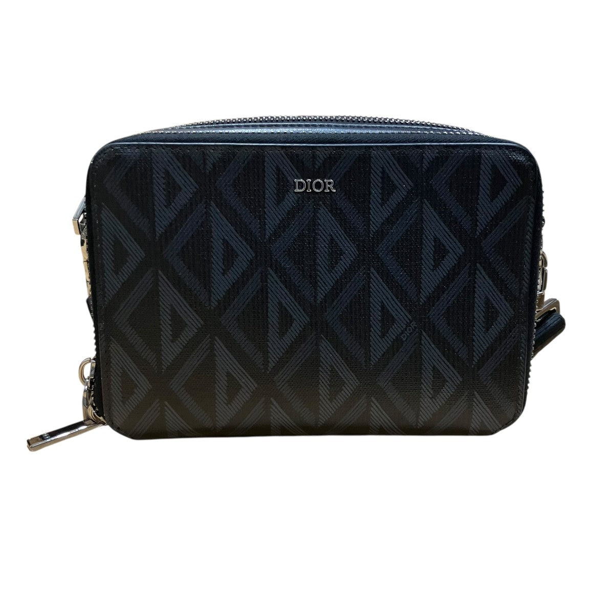 DIOR ダイヤモンドキャンバスショルダーバッグ 古着・中古-2枚目のアイテム画像