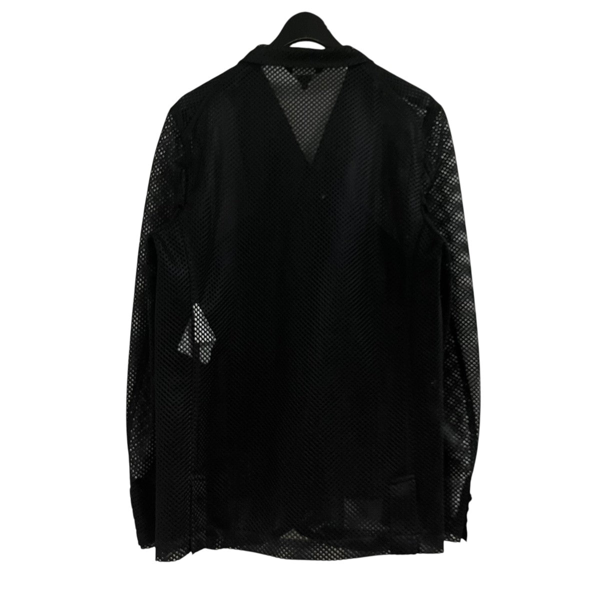 BLACK COMME des GARCONS メッシュテーラードジャケット 古着・中古-3枚目のアイテム画像