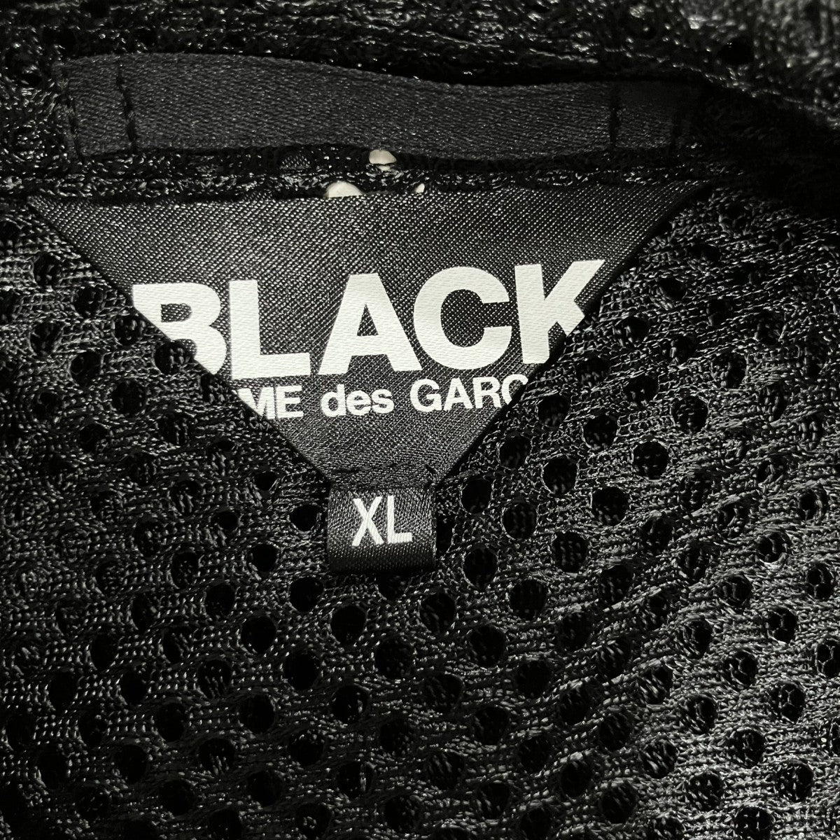 BLACK COMME des GARCONS メッシュテーラードジャケット 古着・中古-5枚目のアイテム画像