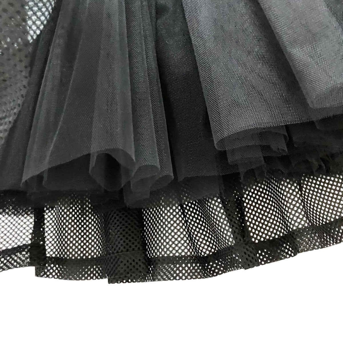 BLACK COMME des GARCONS メッシュスカート 古着・中古-6枚目のアイテム画像