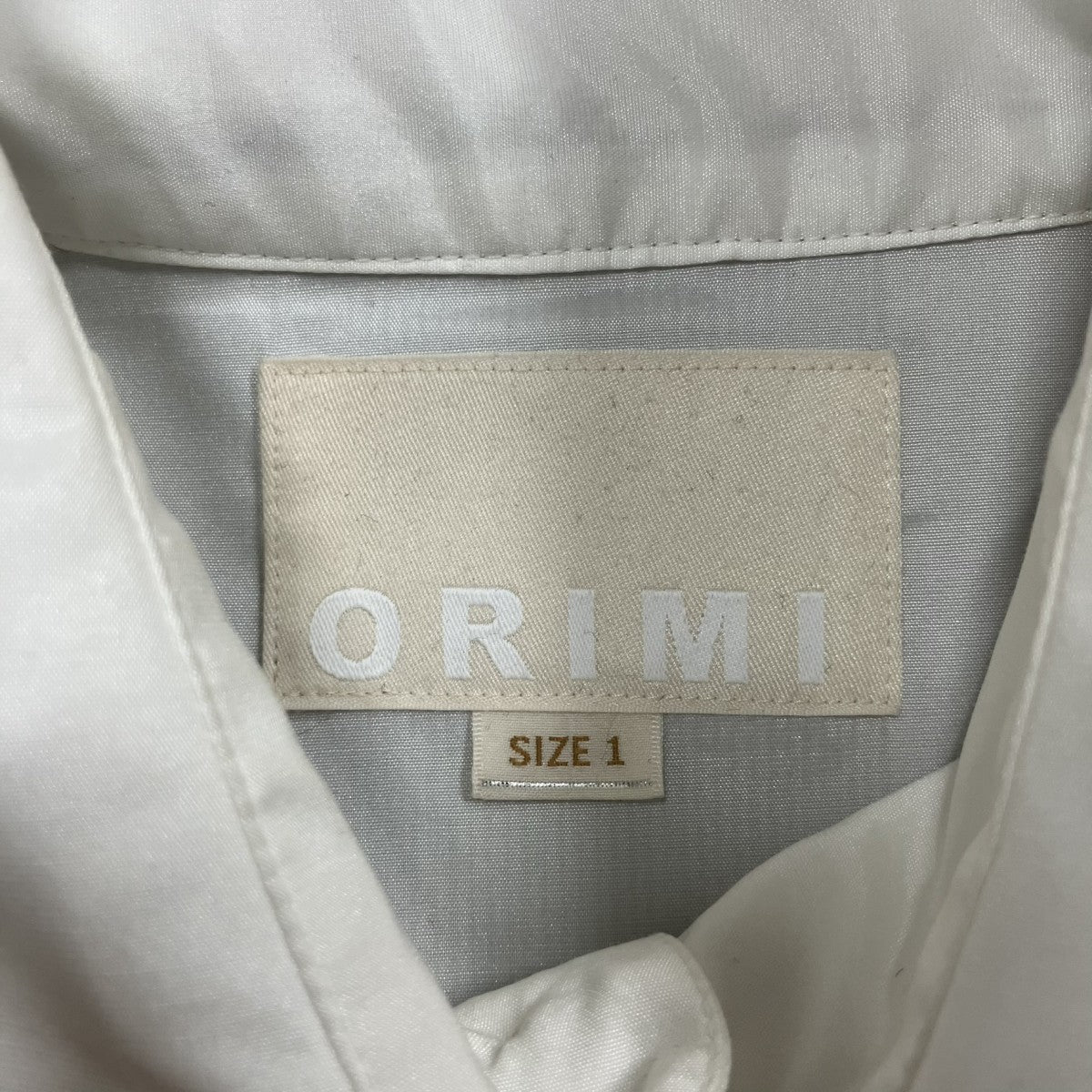 ORIMI ベストドッキングシャツ 古着・中古-6枚目のアイテム画像