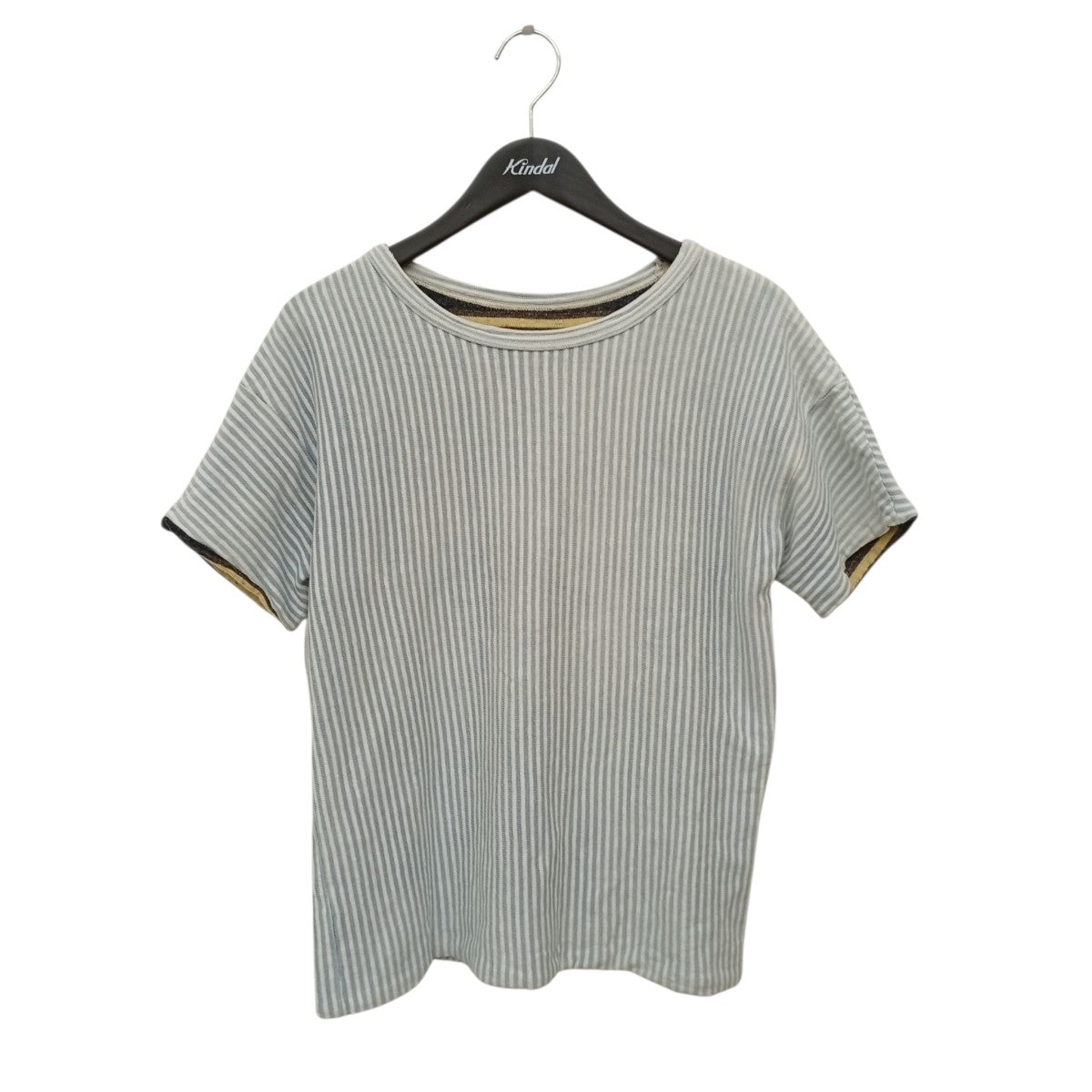 KAPITAL リバーシブルボーダーTシャツ 古着・中古-1枚目のアイテム画像