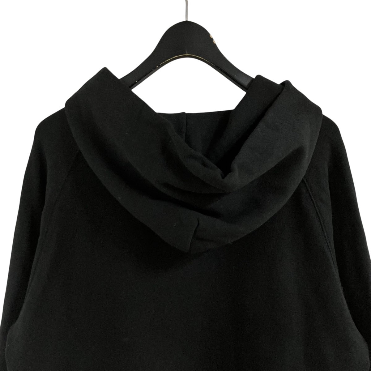 sacai×A．P．C． ロゴプルオーバーパーカー ブラック×ホワイト サイズ