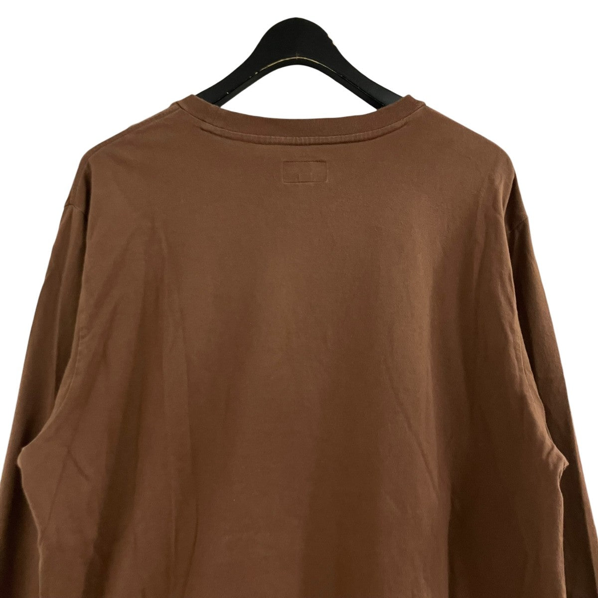ロゴパッチカットソー ロングスリーブTシャツ