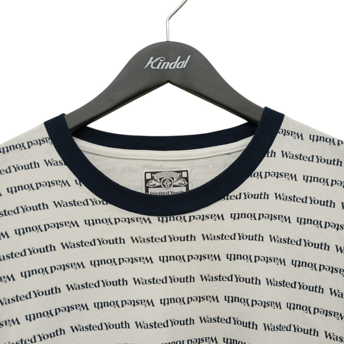 ボーダーロゴTシャツWY27CS003