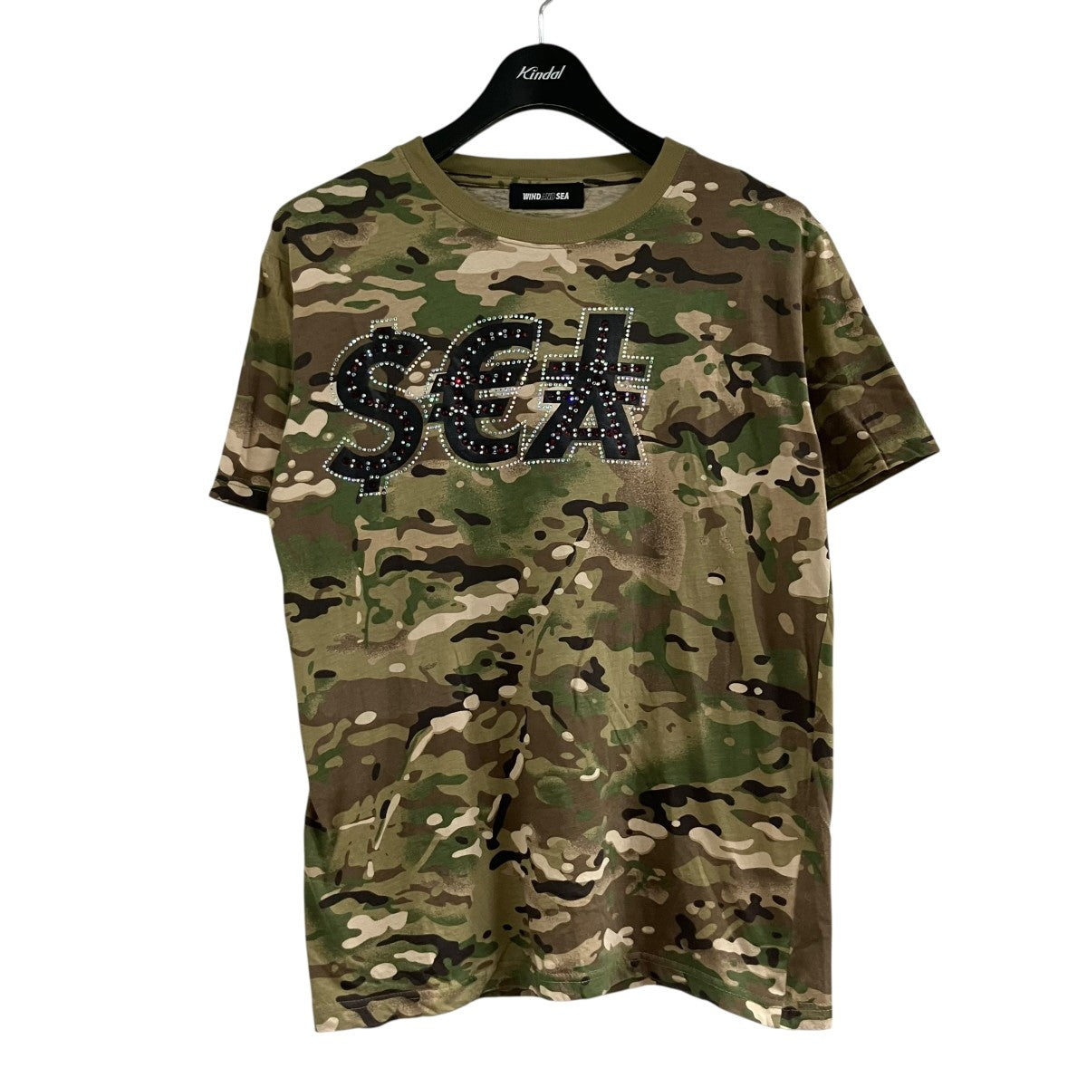ストーンロゴカモTシャツ