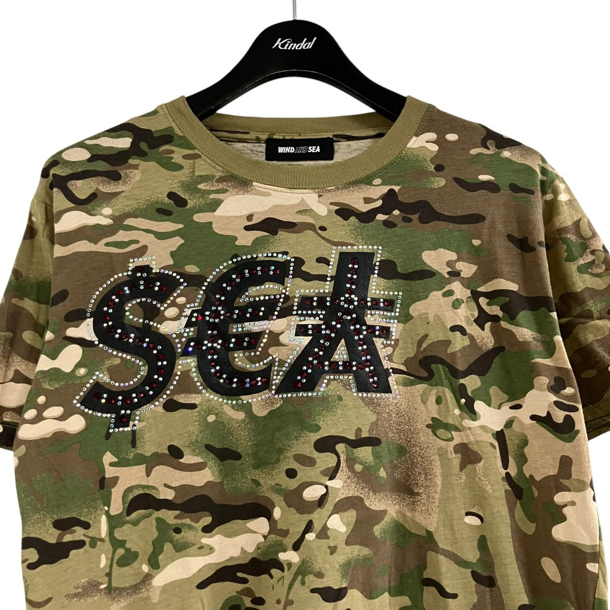 ストーンロゴカモTシャツ