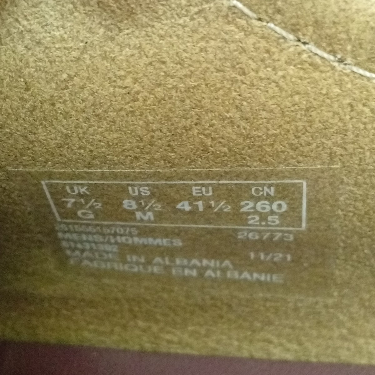 CLARKS ワラビースウェードシューズ 古着・中古-6枚目のアイテム画像
