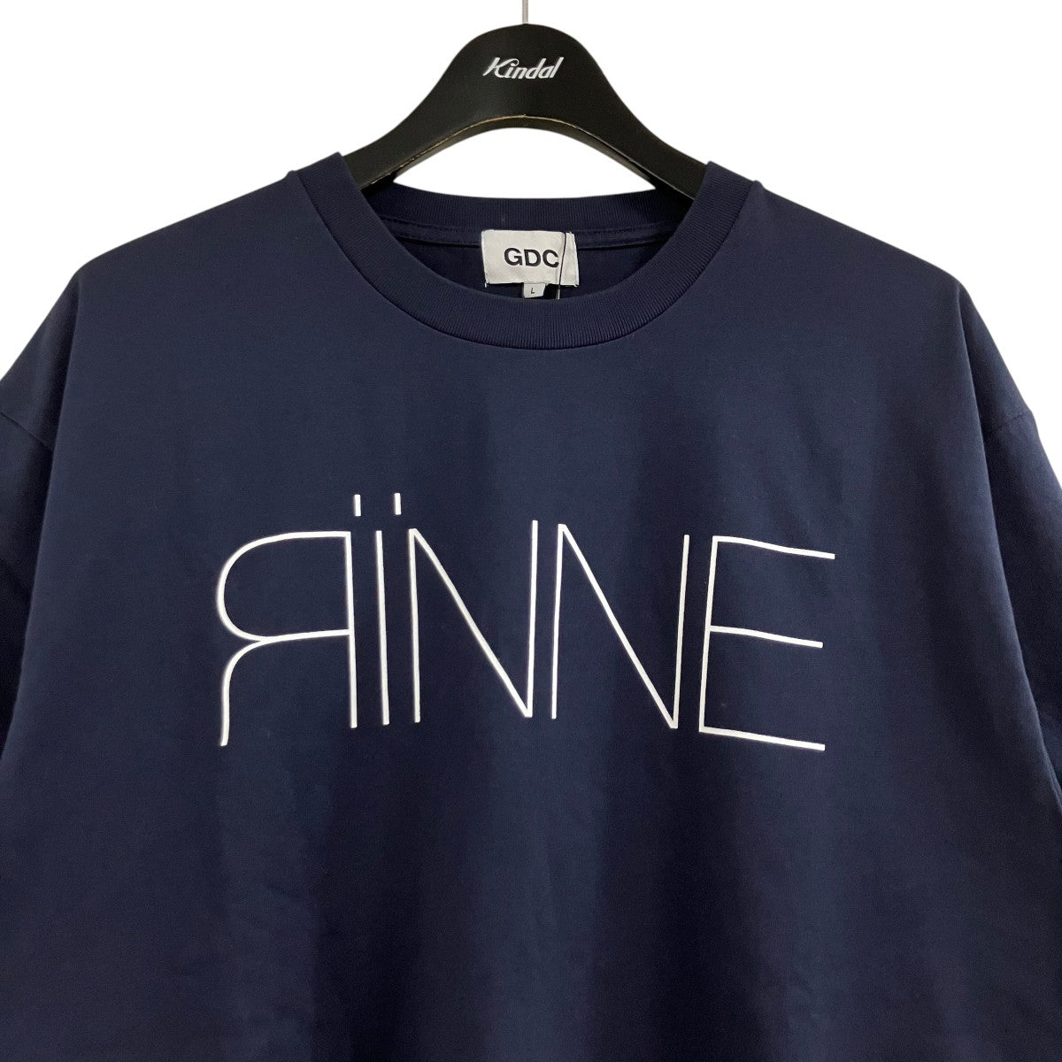 RINNEプリント半袖Tシャツ