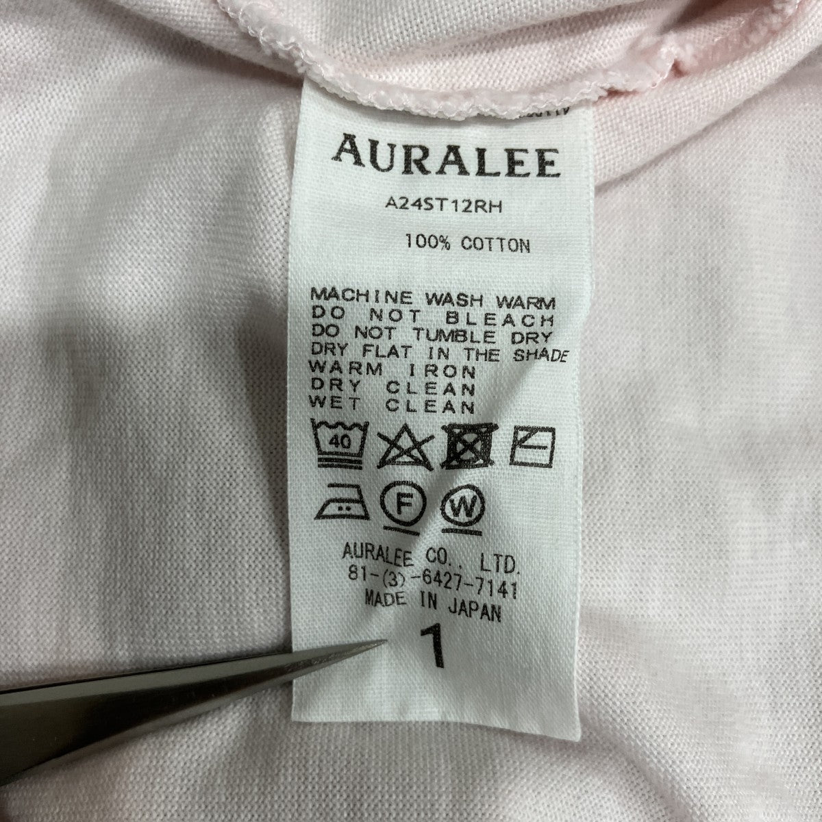クルーネックTシャツ