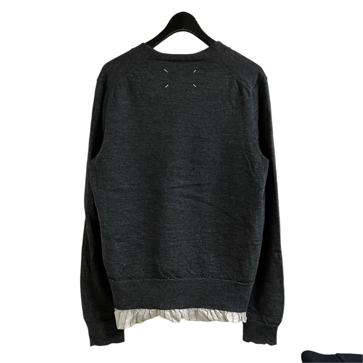 Maison Margiela 4 14 ダメージドッキングカーディガン 古着・中古-3枚目のアイテム画像