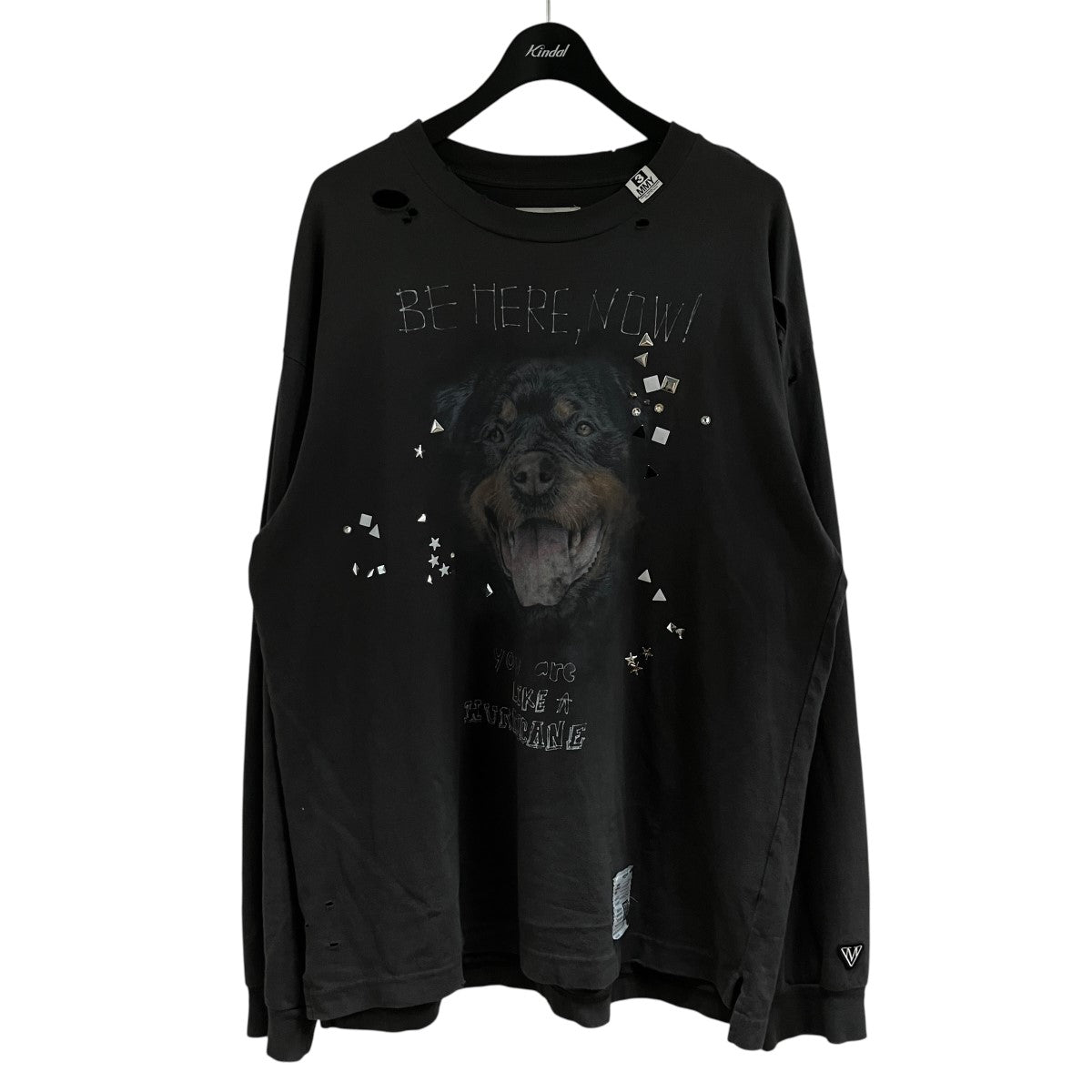 Maison MIHARA YASUHIRO プリントロングスリーブTシャツ 古着・中古-1枚目のアイテム画像