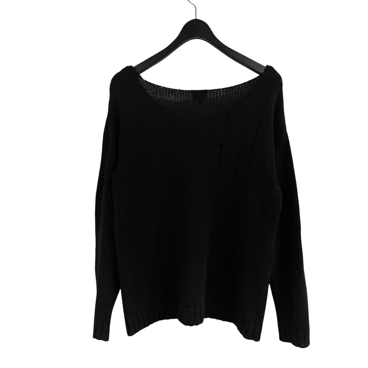 ALEXANDER McQUEEN ディストレスドニット セーター 古着・中古-3枚目のアイテム画像