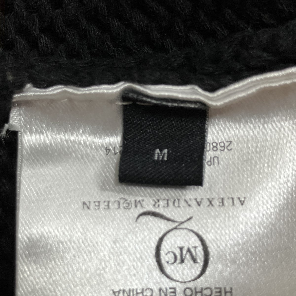ALEXANDER McQUEEN ディストレスドニット セーター 古着・中古-5枚目のアイテム画像