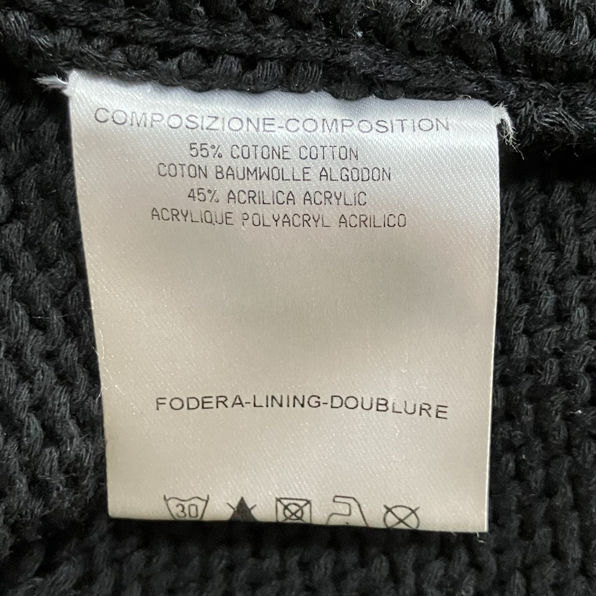 ALEXANDER McQUEEN ディストレスドニット セーター 古着・中古-6枚目のアイテム画像