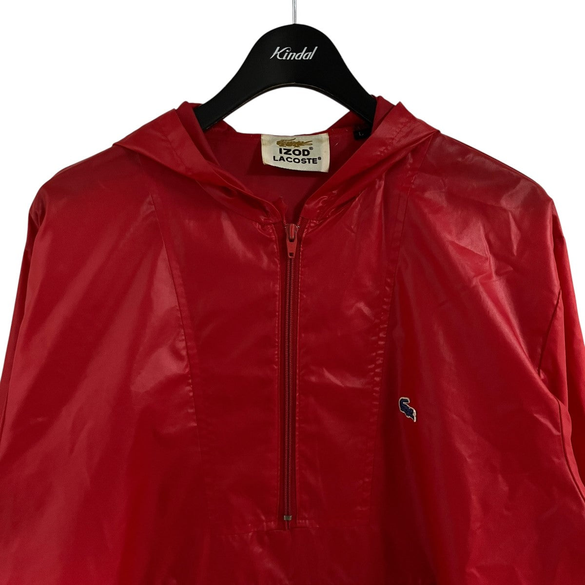 LACOSTE ナイロンアノラックパーカー 古着・中古-2枚目のアイテム画像