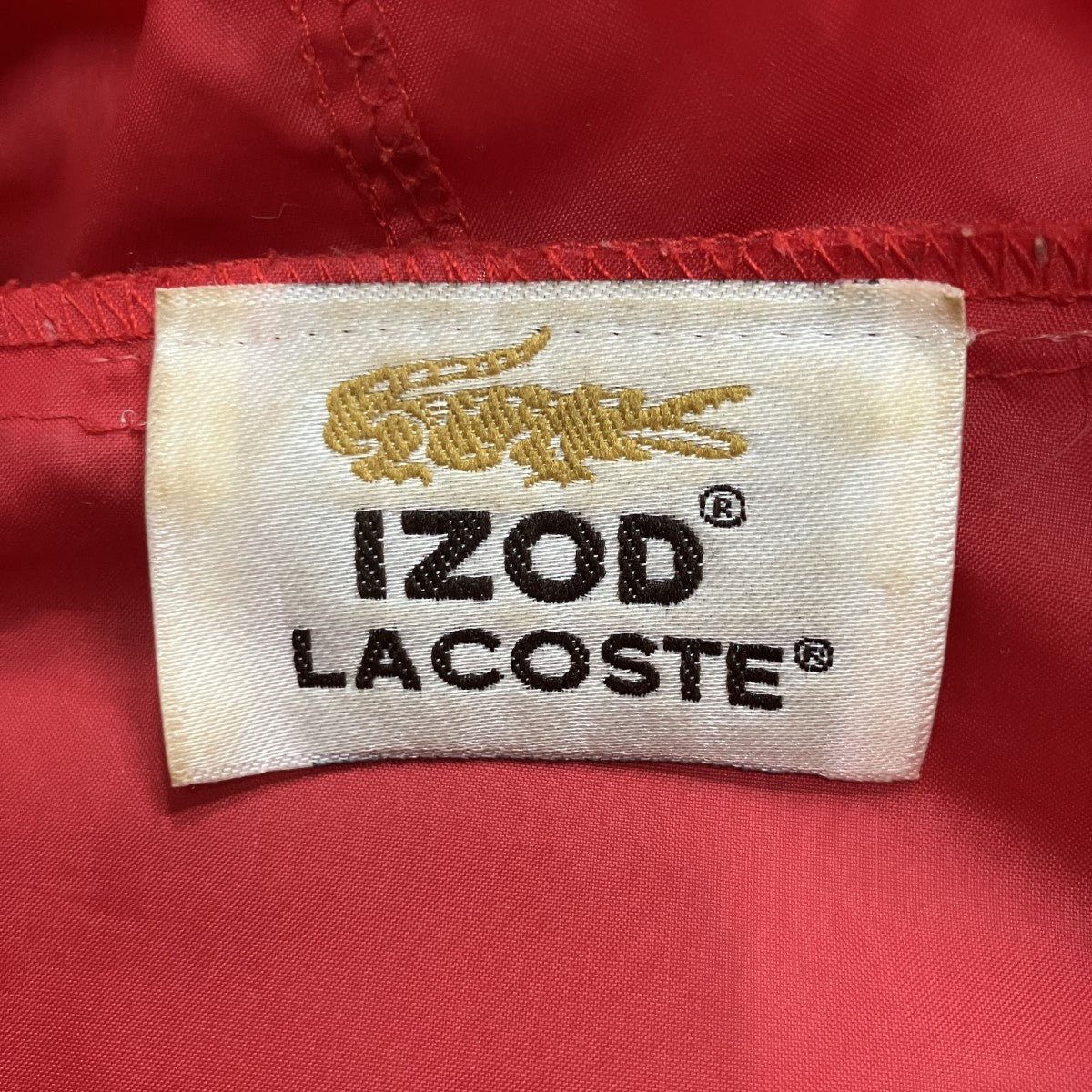 LACOSTE ナイロンアノラックパーカー 古着・中古-7枚目のアイテム画像