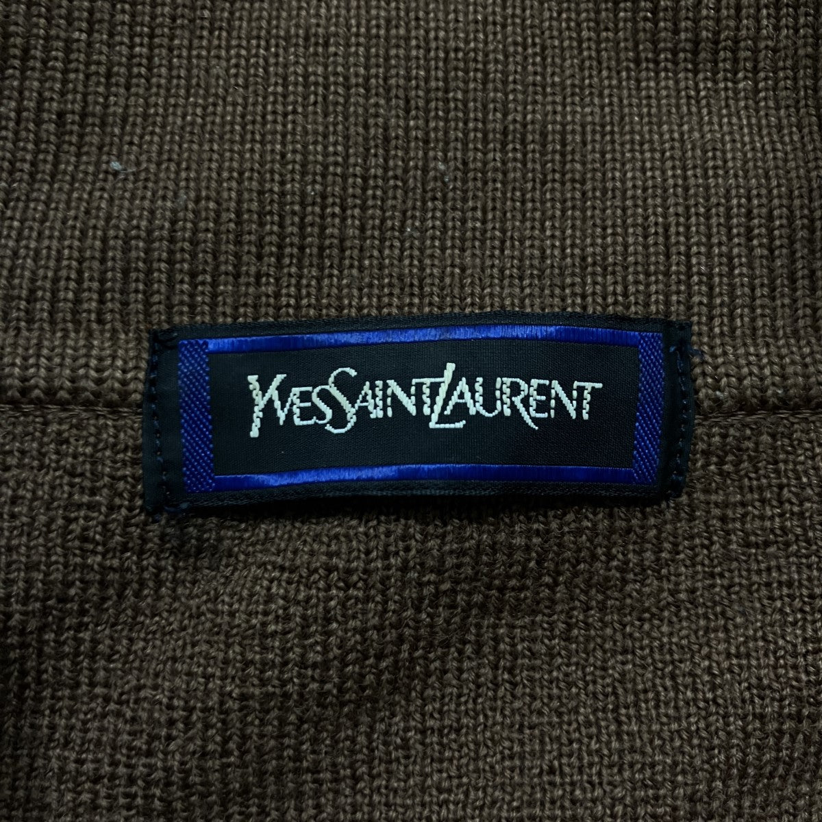 Yves Saint Laurent ノルディックニットセーター 古着・中古-5枚目のアイテム画像