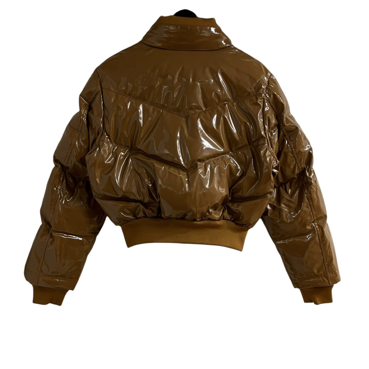 DIESEL クロップドエナメルダウンジャケット 古着・中古-3枚目のアイテム画像
