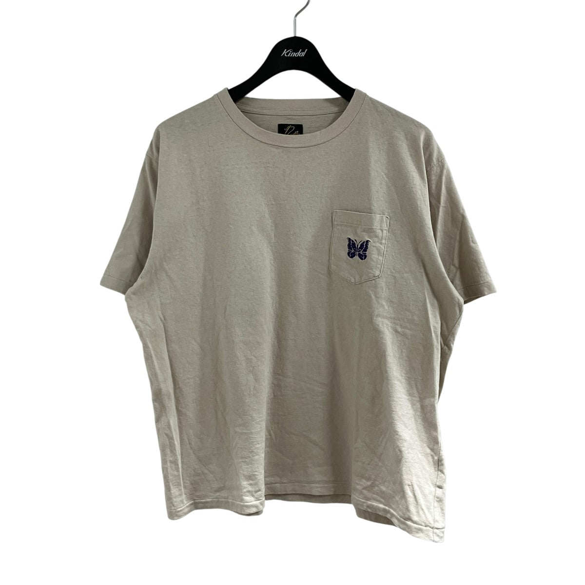 Needles パピヨンエンブロイダリーTシャツ 古着・中古-1枚目のアイテム画像