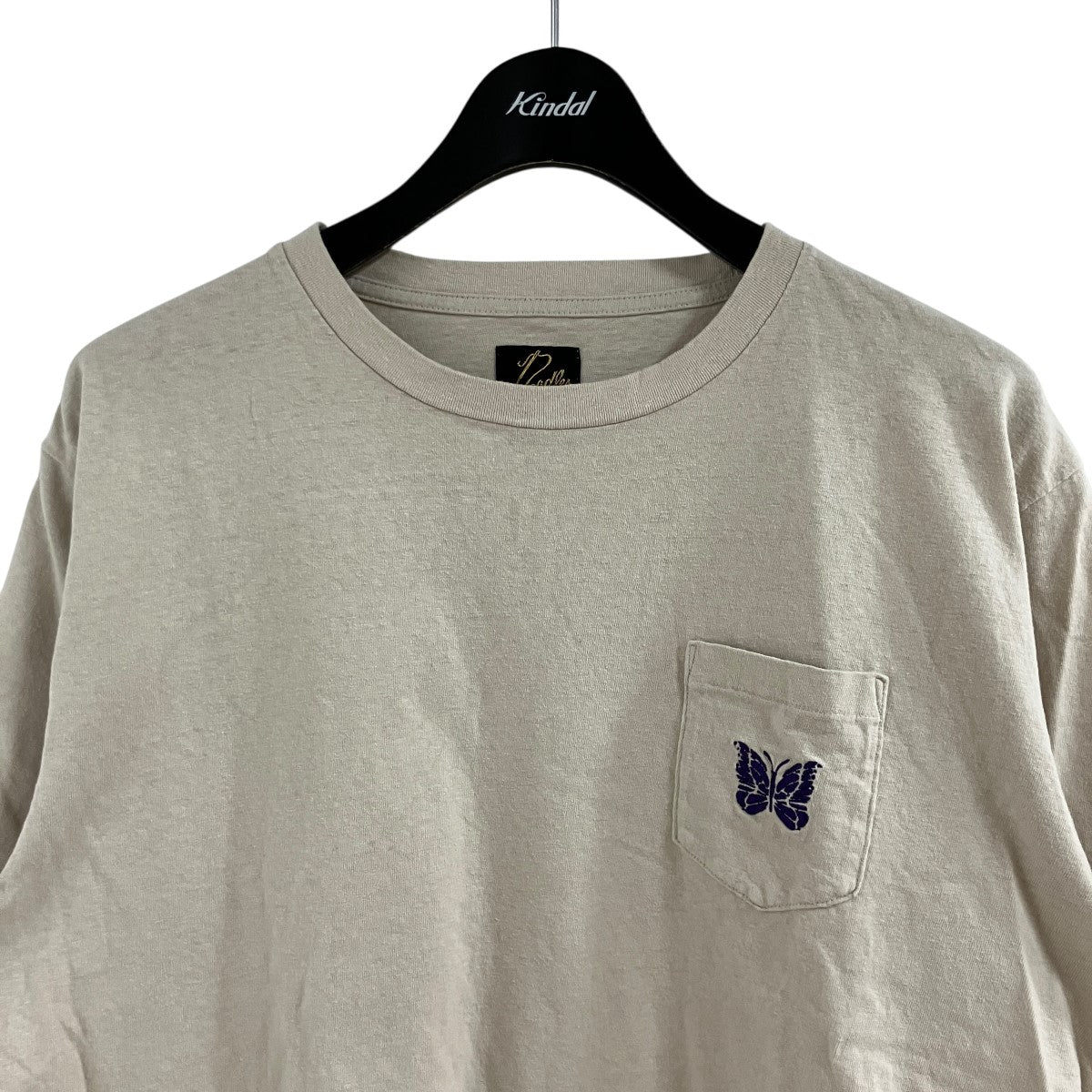 Needles パピヨンエンブロイダリーTシャツ 古着・中古-2枚目のアイテム画像