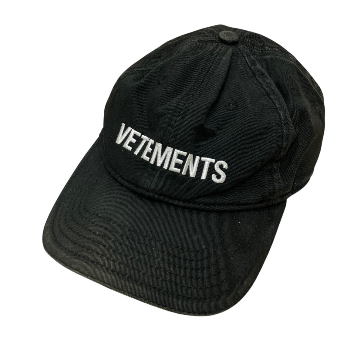 VETEMENTS ロゴエンブロイダリーキャップ 古着・中古-1枚目のアイテム画像