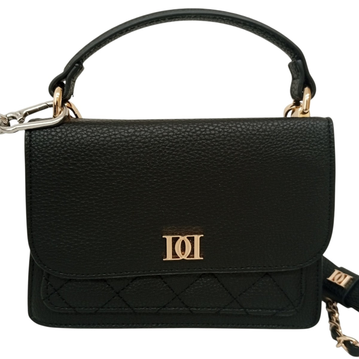 Darich 2WAYフラップスクエアバック BLK Darich(ダーリッチ) 2wayフラップスクエアバック＆キーチェーンバック