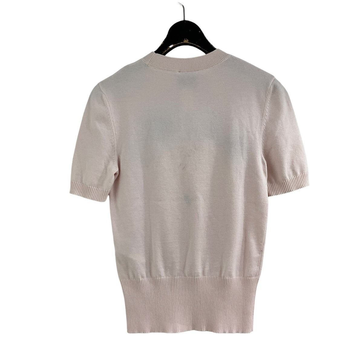 ロゴニットトップ ニットTシャツ
