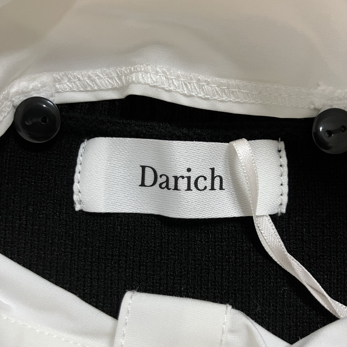 Darich DDロゴレイヤードニットトップス 古着・中古-5枚目のアイテム画像
