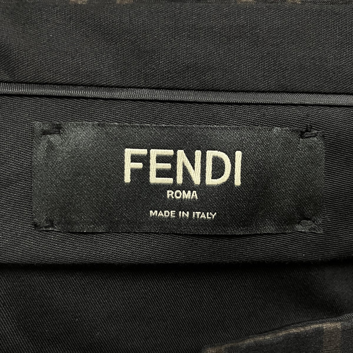 FENDI ズッカ柄スラックス 古着・中古-6枚目のアイテム画像